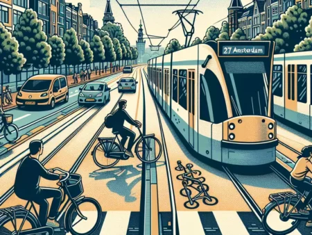 Sistem Transportasi di Amsterdam: Bersepeda, Tram, dan Kereta Api yang Terintegrasi