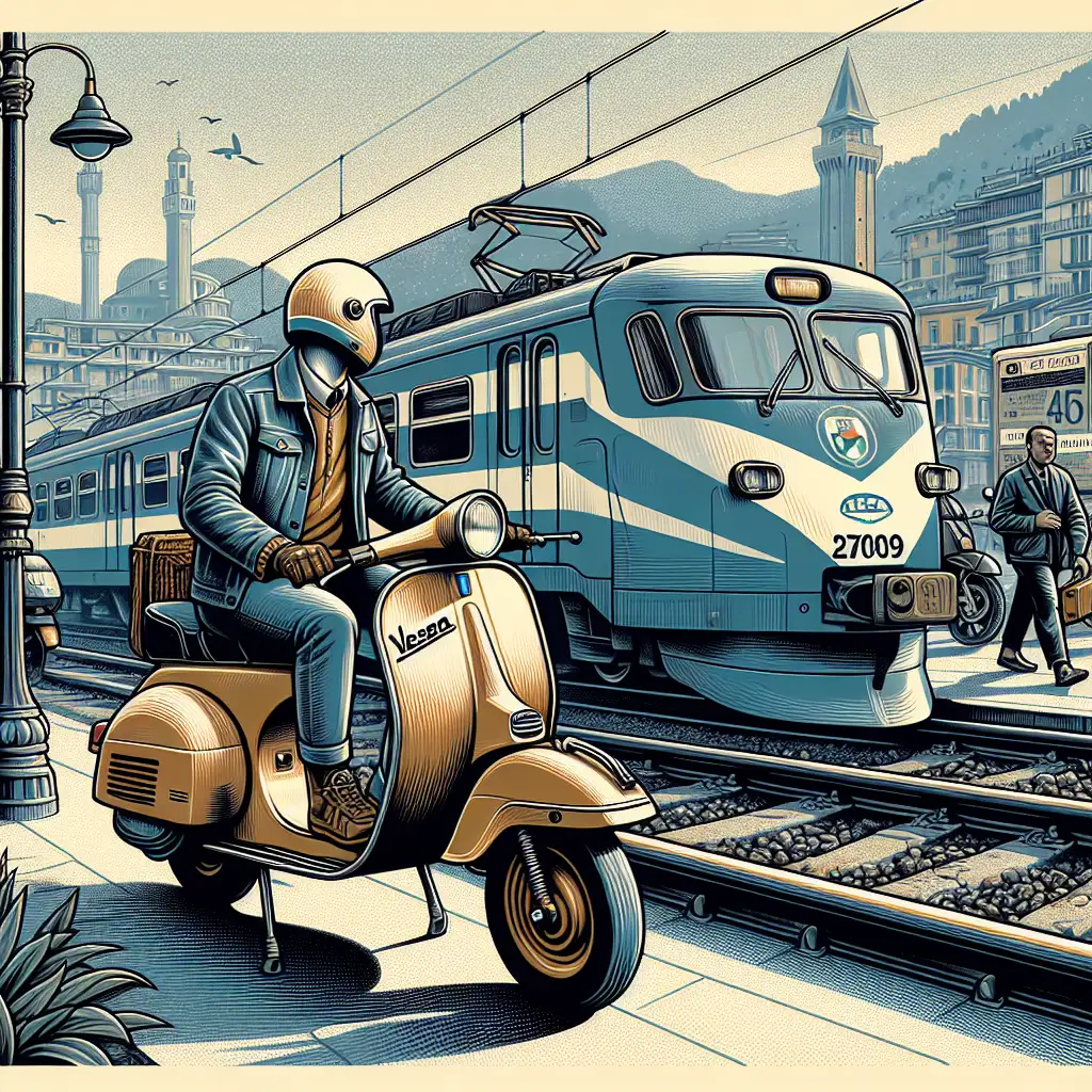 Transportasi Lokal di Italia: Menggunakan Vespa dan Kereta untuk Keliling Kota