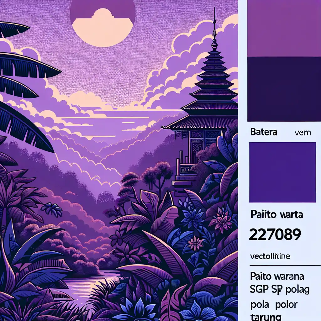 Paito Warna SGP Pola Tarung