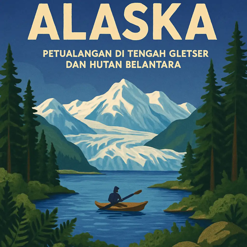 Wisata Alam di Alaska: Petualangan di Tengah Gletser dan Hutan Belantara