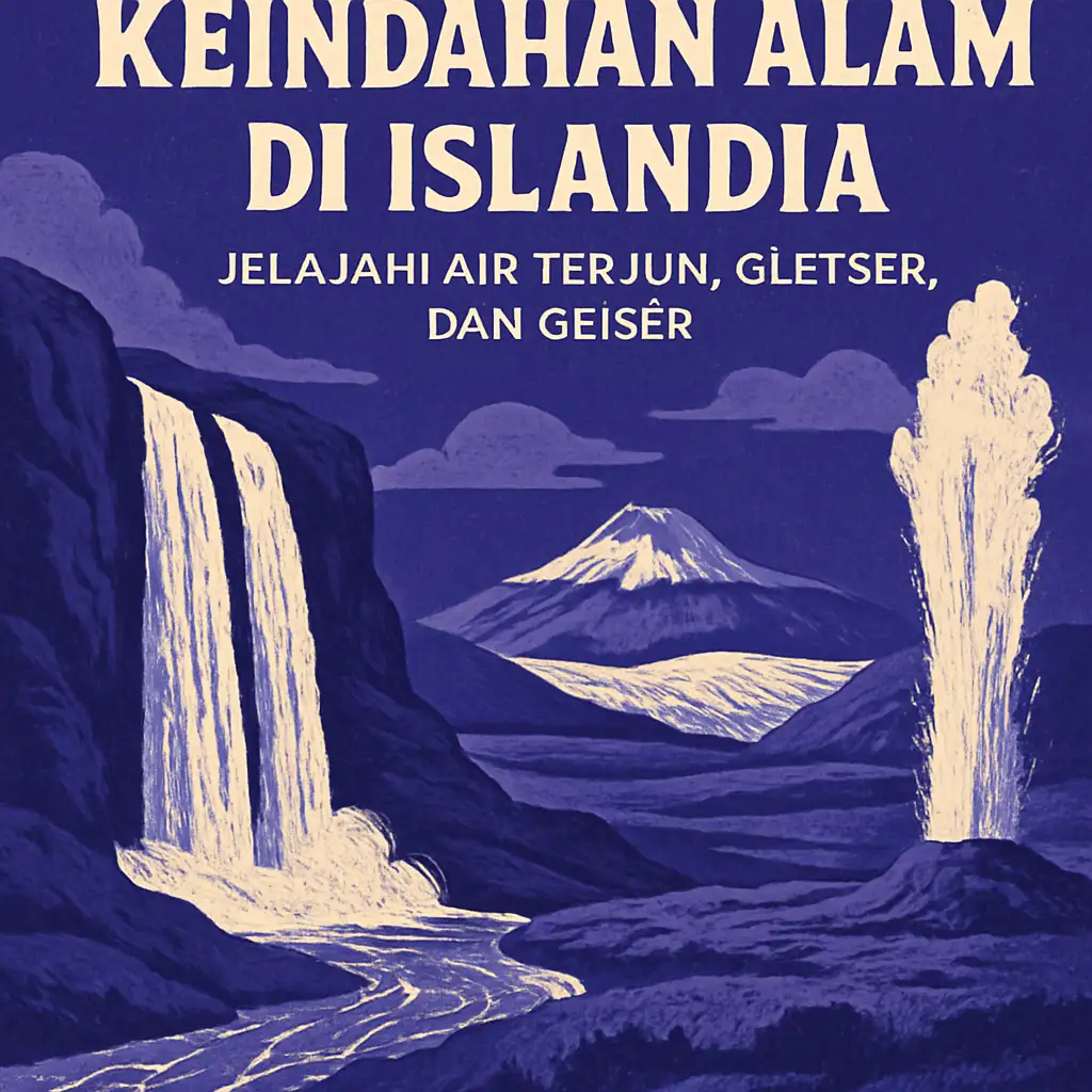 Keindahan Alam di Islandia: Jelajahi Air Terjun, Gletser, dan Geiser
